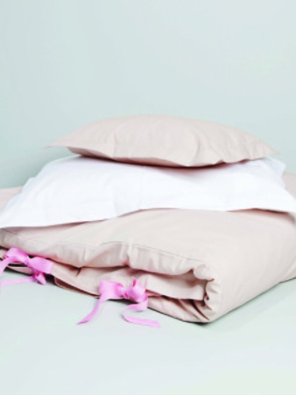 Garbo & Friends Twin Duvet + Pillowcase + Case set | Rosy